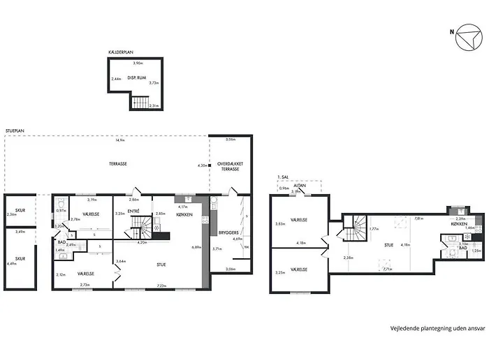 Apartamento 190 M Near The 2 In One *